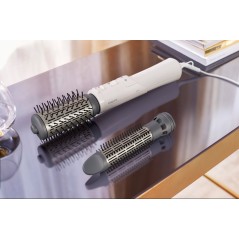 Philips Silky Whiteshell Metallic Hair Styler BHA710 - Effortless Shine & Smooth Styles